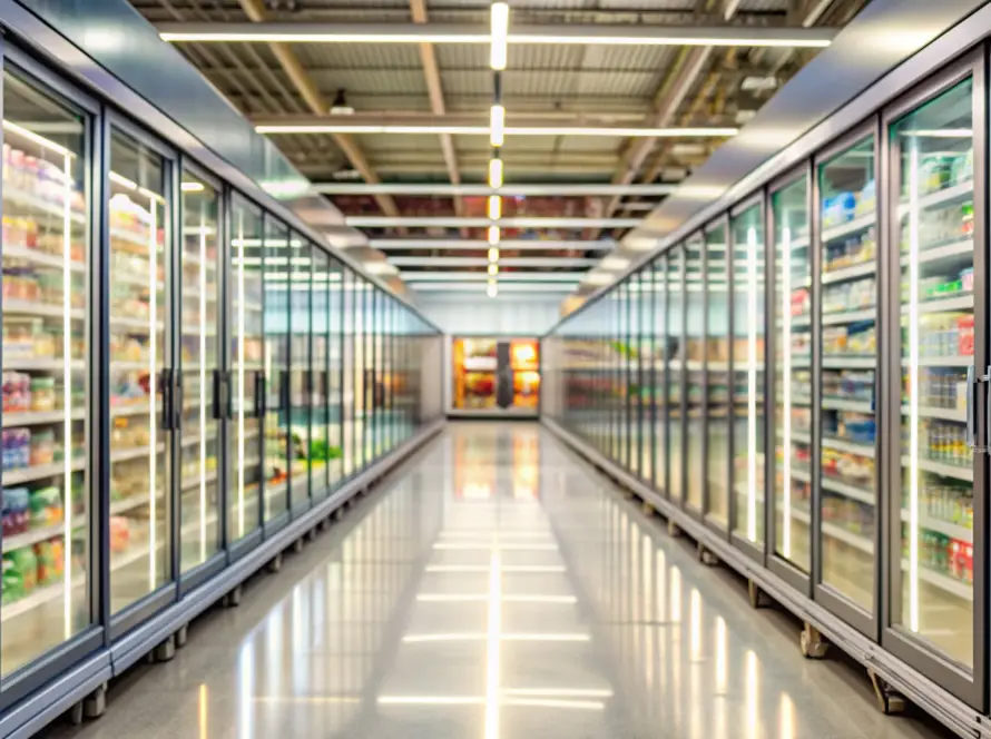vertical freezer
